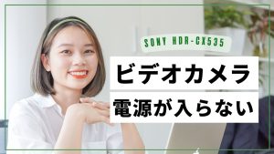 SONY HDR-CX535故障: データ復旧100%成功事例