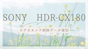 SONYビデオカメラのデータ復旧の裏側: 静岡県のお客様の成功事例